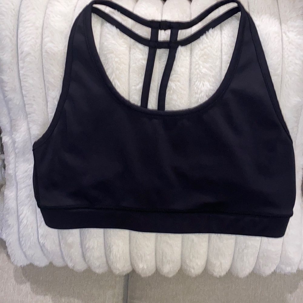 Threads 4 Thought Black Sports Bra